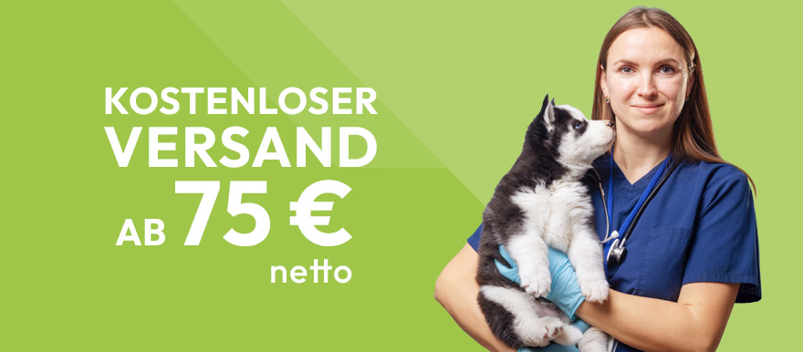 Kostenloser Versand ab 90 €