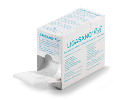 Ligasano® weiß Schaumverband auf der Rolle
