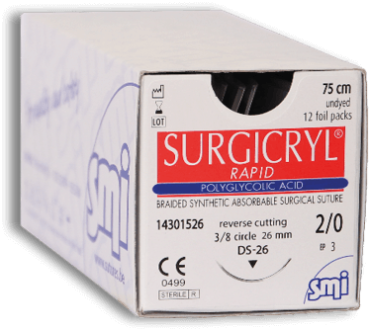 Surgicryl® Rapid - DS - 3/8-Kreis, Dreikant