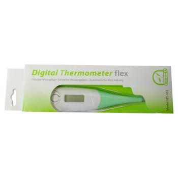Fieberthermometer, schnellmessend mit flexibler Spitze