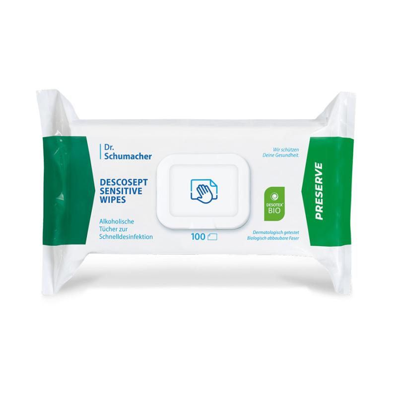 DESCOSEPT SENSITIVE WIPES® Bio